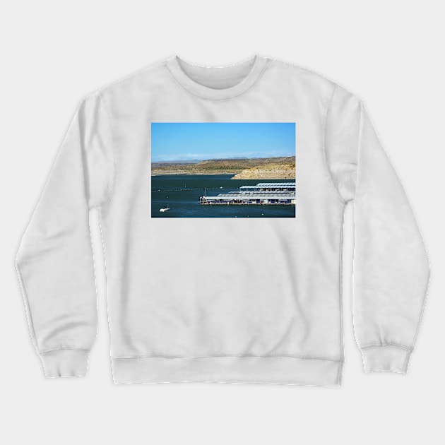 Beat the Heat - Elephant Butte Lake, New Mexico USA Crewneck Sweatshirt by VKPelham